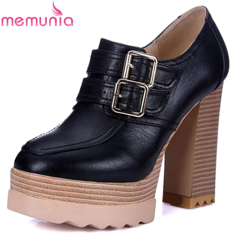 MEMUNIA 2019 hot sale new shoes woman zip buckle high heels shoes platform thick heels shoes simple spring shoes big size 34-42
MEMUNIA 2019 hot sale new shoes woman zip buckle high heels shoes platform thick heels shoes simple spring shoes big size 34-42