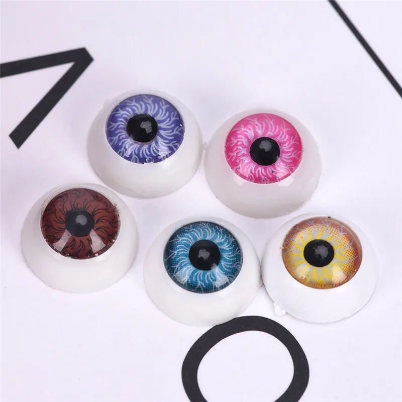 10pcs(5pairs 12mm Doll Eyeballs Half Round Acrylic Eyes for DIY Doll Bear Crafts Plastic Doll EyeBall Doll Toy Parts) Mix Color
10pcs(5pairs 12mm Doll Eyeballs Half Round Acrylic Eyes for DIY Doll Bear Crafts Plastic Doll EyeBall Doll Toy Parts) Mix Color
