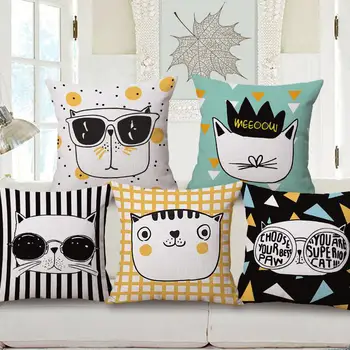 Cartoon Cat Cushion Eye Glasses Frames Sweater Fashion Dress Up Raindrop Umbrella Cute Animal Pillow For Kids Room Decoration
Cartoon Cat Cushion Eye Glasses Frames Sweater Fashion Dress Up Raindrop Umbrella Cute Animal Pillow For Kids Room Decoration