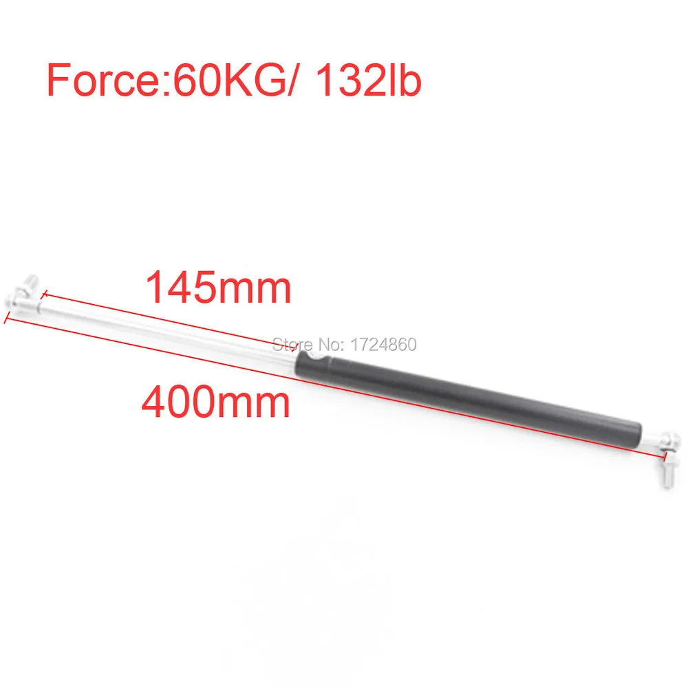 Force 60KG/ 132lb in Springs Auto Gas Springs 145mm Stroke Spring Lift Gas Springs M8 Hole Diameter
Force 60KG/ 132lb in Springs Auto Gas Springs 145mm Stroke Spring Lift Gas Springs M8 Hole Diameter