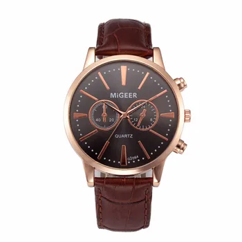 New High Quality Leisure Retro Design Leather Band Analog Alloy Quartz Wrist Watch Business Mens Watches Relogio Masculino
New High Quality Leisure Retro Design Leather Band Analog Alloy Quartz Wrist Watch Business Mens Watches Relogio Masculino