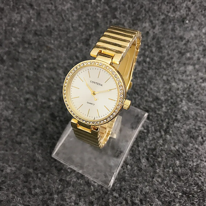 Contena Fashion Casual men wristwatches quartz stainlees steel strap watches male clocks
Contena Fashion Casual men wristwatches quartz stainlees steel strap watches male clocks