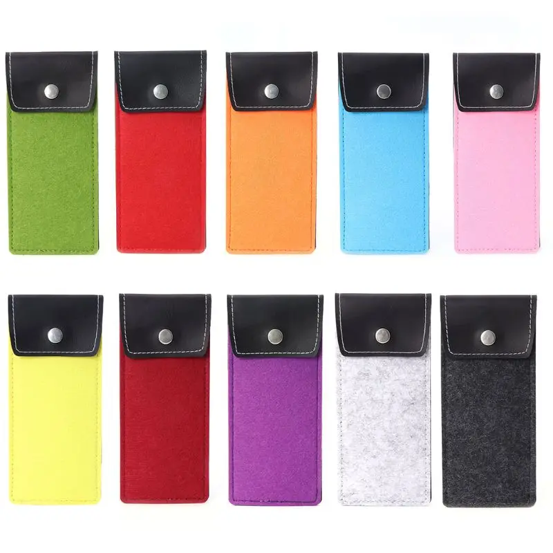 Fashion New Unisex Mini Cosmetic Makeup Sunglasses Bag Portable Eyeglass Pouch Leather Splice Felt Glasses Case Sleeve Protector
Fashion New Unisex Mini Cosmetic Makeup Sunglasses Bag Portable Eyeglass Pouch Leather Splice Felt Glasses Case Sleeve Protector