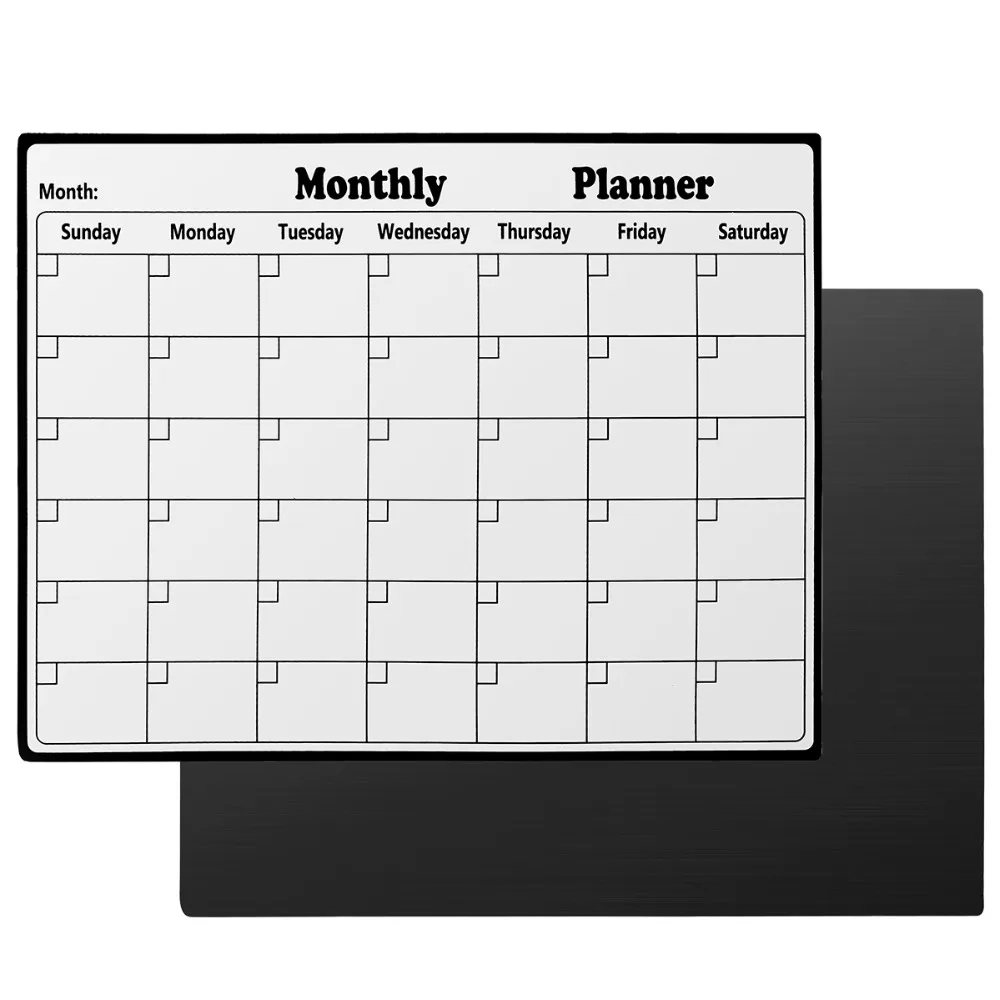 Magnetic Dry Erase Calendar for Fridge White Board Monthly Planner for Refrigerator Erasable Calendar waterprooftime management
Magnetic Dry Erase Calendar for Fridge White Board Monthly Planner for Refrigerator Erasable Calendar waterprooftime management