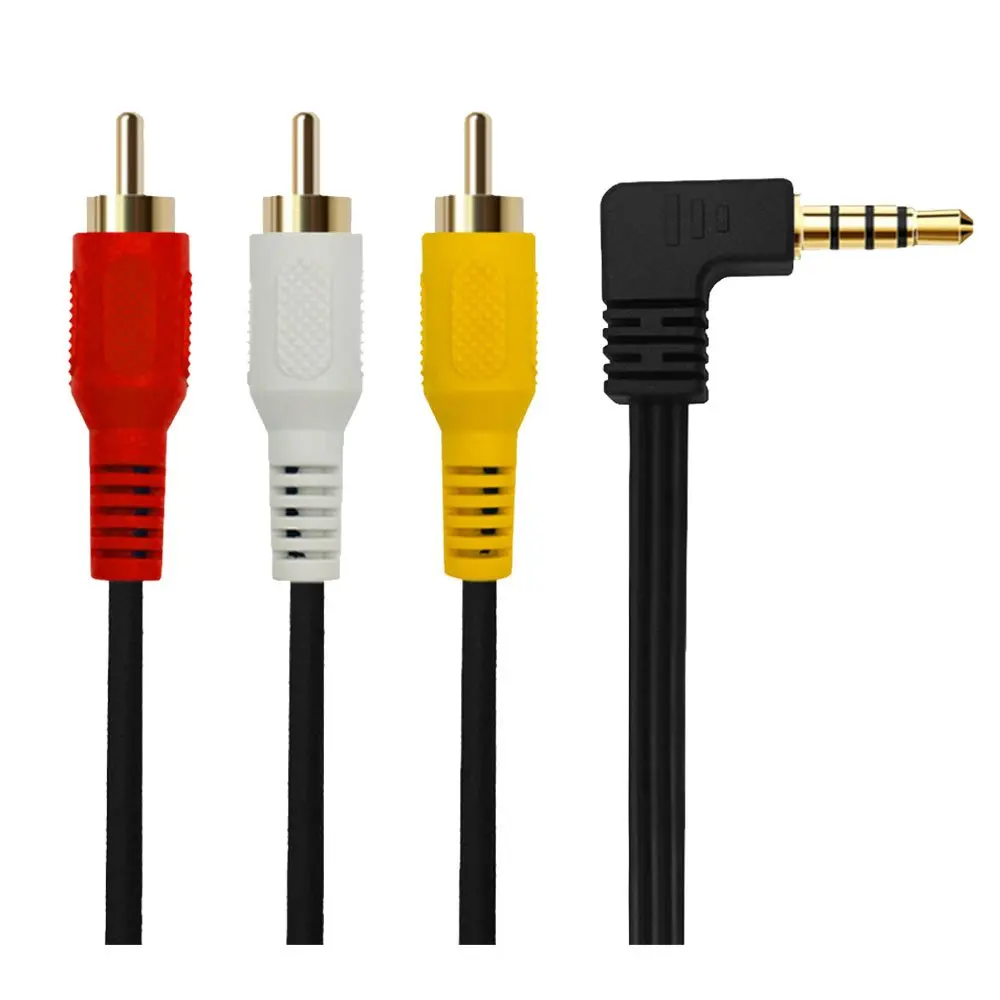 3.5 mm to RCA AV Camcorder Video Cable,3.5mm Male to 3RCA Male Plug Stereo Audio Video AUX Cable
3.5 mm to RCA AV Camcorder Video Cable,3.5mm Male to 3RCA Male Plug Stereo Audio Video AUX Cable