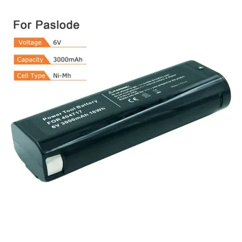 LERRONX High Capacity 3000mAh 6V Ni-MH rechargeable battery for Paslode Power Tools 404717 B20544E BCPAS-404717 Nimh bateria
LERRONX High Capacity 3000mAh 6V Ni-MH rechargeable battery for Paslode Power Tools 404717 B20544E BCPAS-404717 Nimh bateria
