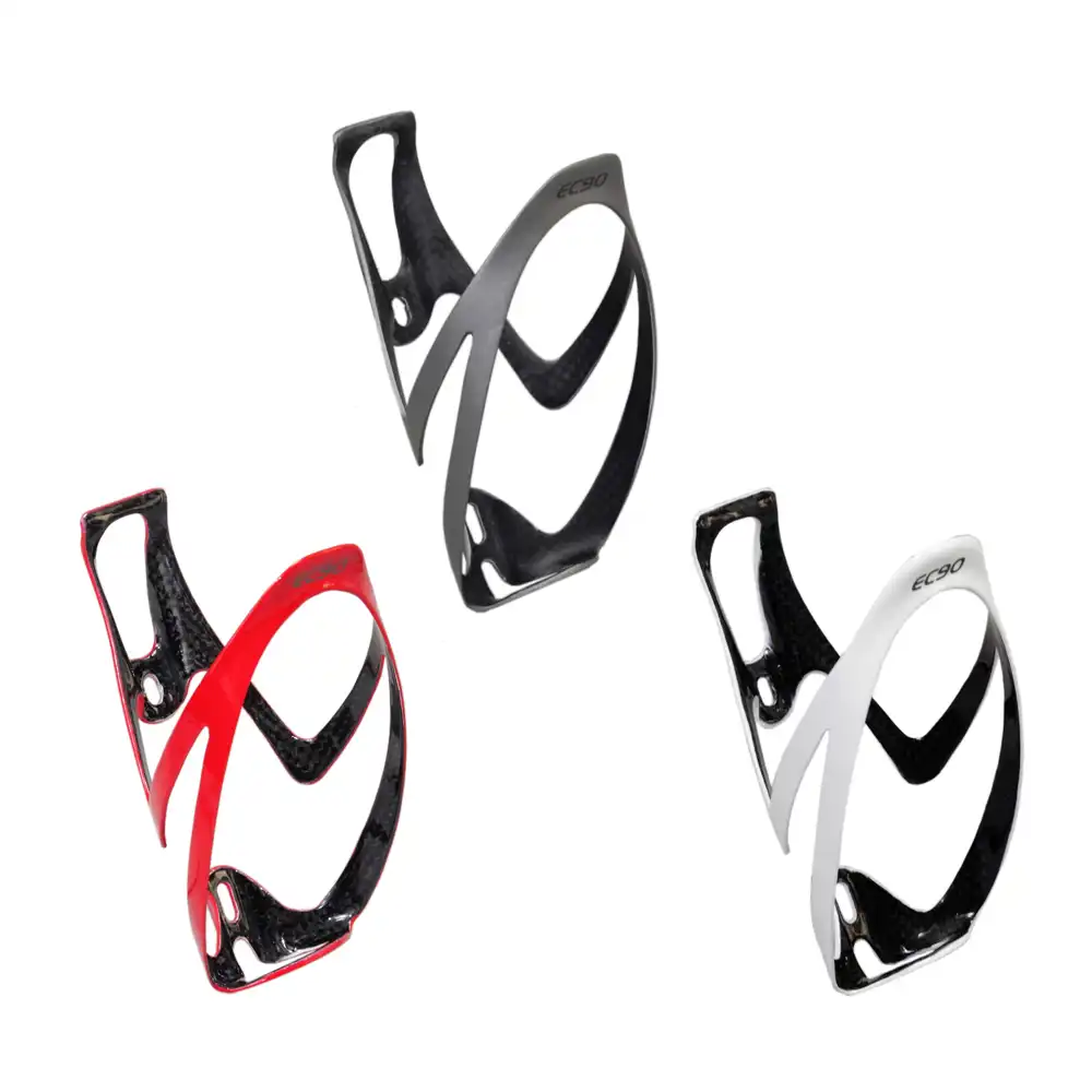 red carbon bottle cage