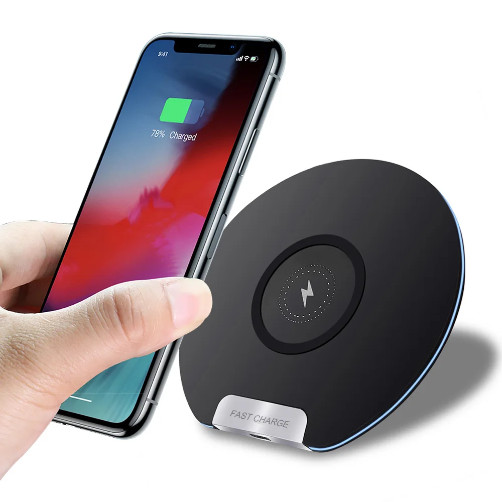 DCAE Qi Wireless Charger 10W Quick Charge 3.0 For iPhone XS Max XR X 8 Fast Charging Pad For Samsung S10 S9 Note 8 9 Xiaomi MI 9
DCAE Qi Wireless Charger 10W Quick Charge 3.0 For iPhone XS Max XR X 8 Fast Charging Pad For Samsung S10 S9 Note 8 9 Xiaomi MI 9