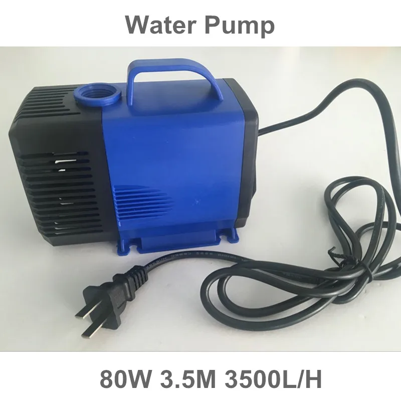 Submersible water pump 80W 3.5M for 1.5KW 2.2KW spindle motor cnc engraving machine
Submersible water pump 80W 3.5M for 1.5KW 2.2KW spindle motor cnc engraving machine