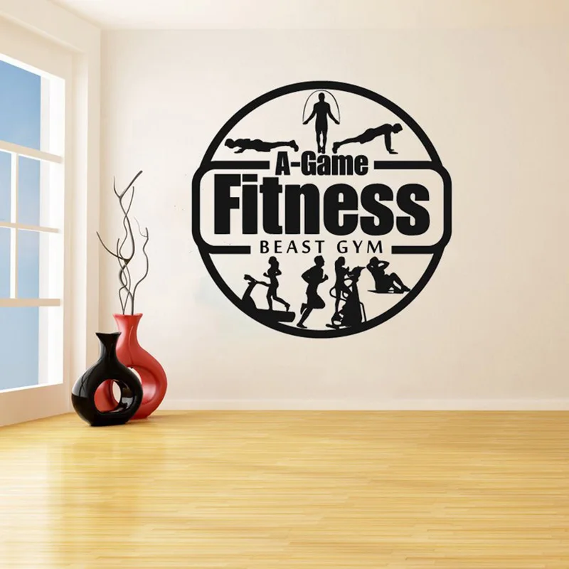 GYM Fitness Wall Decals Gym Work Out Girl Motivation Crossfit Log Art Vinyl Stickers Bedroom Decor Livingroom Gym Studio SP014
GYM Fitness Wall Decals Gym Work Out Girl Motivation Crossfit Log Art Vinyl Stickers Bedroom Decor Livingroom Gym Studio SP014