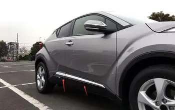 ABS Chrome Side Door Body Side Molding Cover Trims 4PC For Toyota C-HR C HR 2016 2017 car accessories
ABS Chrome Side Door Body Side Molding Cover Trims 4PC For Toyota C-HR C HR 2016 2017 car accessories
