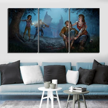 Modular Pictures Canvas Posters HD Printed 3 Panel Dead By Daylight Game Wall Artwork Paintings Modern Home Decoration Framework
Modular Pictures Canvas Posters HD Printed 3 Panel Dead By Daylight Game Wall Artwork Paintings Modern Home Decoration Framework