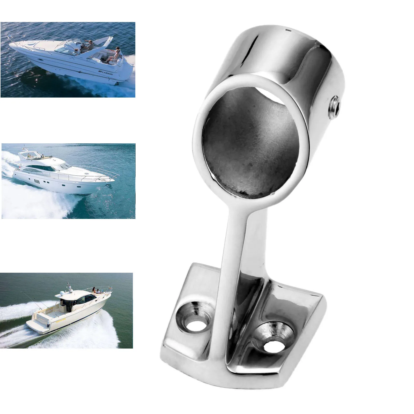 1 Pc Marine Grade 316 Stainless Steel Boat Yacht Hand Rail Fitting 60 Degree Forward Stanchion For 7/8 In 22mm Pipe Tubing Boats
1 Pc Marine Grade 316 Stainless Steel Boat Yacht Hand Rail Fitting 60 Degree Forward Stanchion For 7/8 In 22mm Pipe Tubing Boats