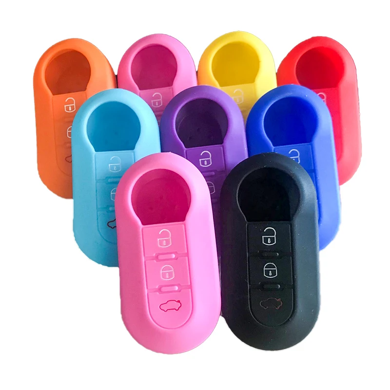 Silicone Car Key Cover CASE Fit for FIAT 500 Panda Punto Flip Folding Remote KEY CASE FOR CAR 3 Buttons
Silicone Car Key Cover CASE Fit for FIAT 500 Panda Punto Flip Folding Remote KEY CASE FOR CAR 3 Buttons
