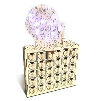 Wooden Chocolate Cabinet DIY Drawer Mr & Mrs LED Countdown Wedding Party Supplies Decoration Ornament Gift
Wooden Chocolate Cabinet DIY Drawer Mr & Mrs LED Countdown Wedding Party Supplies Decoration Ornament Gift