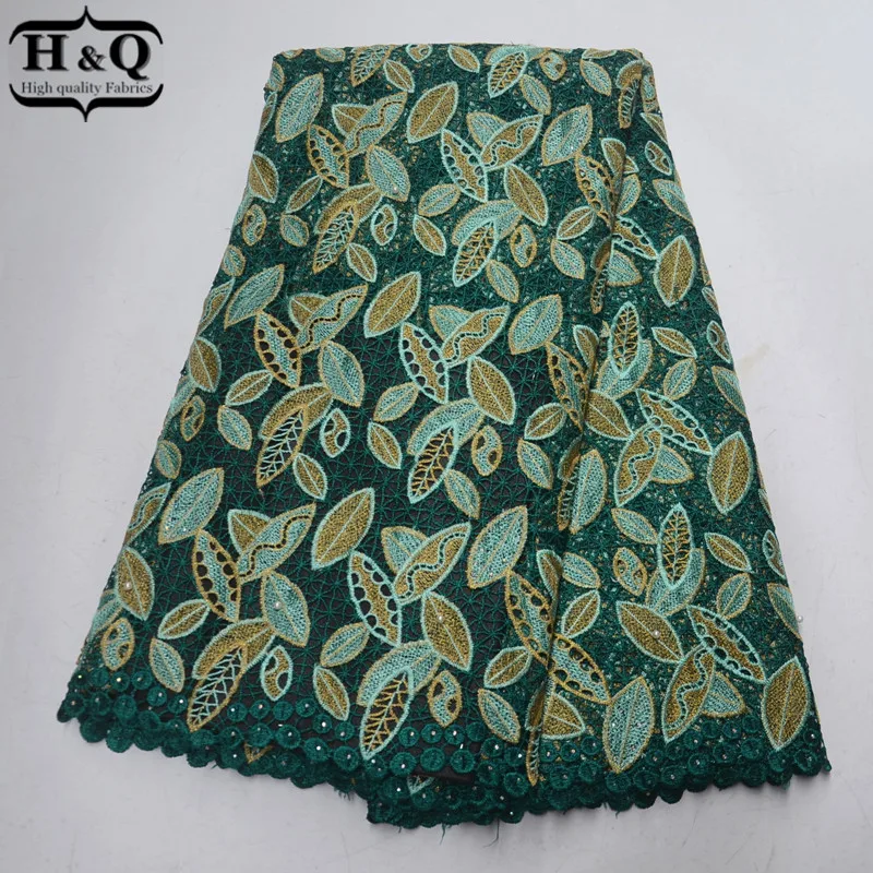 Oil Green African Water Soluble Lace Fabric 5 Yards/Piece Embroidery African Mesh Lace With Stones For 2019 Popular Woman Dress
Oil Green African Water Soluble Lace Fabric 5 Yards/Piece Embroidery African Mesh Lace With Stones For 2019 Popular Woman Dress