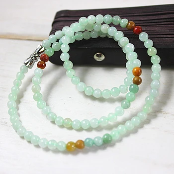 A cargo of natural jade necklace and three color jade necklace lanyard necklace beads male and female style
A cargo of natural jade necklace and three color jade necklace lanyard necklace beads male and female style