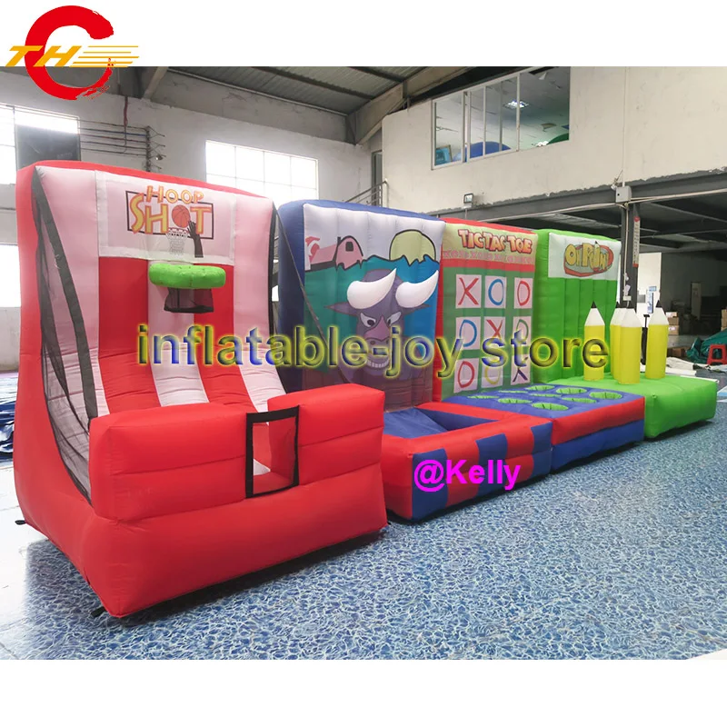 Free air shipping inflatable sport game, durable functional basketball, hoopla, ball shoot carnival inflatable games for sale
Free air shipping inflatable sport game, durable functional basketball, hoopla, ball shoot carnival inflatable games for sale