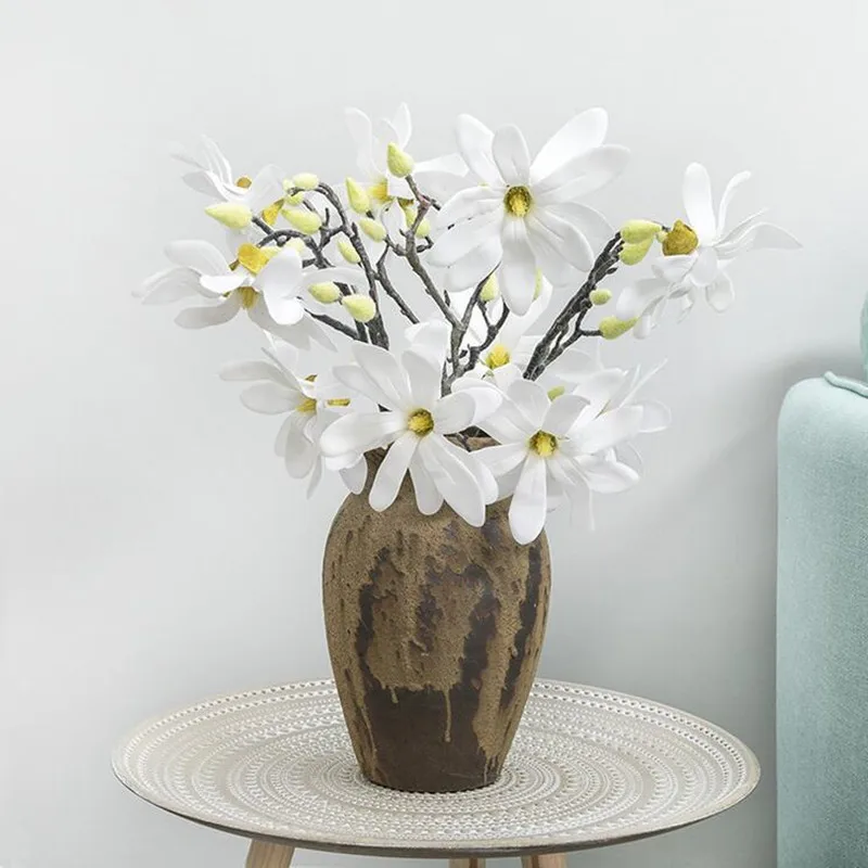 Flone 2 Head Artificial European Magnolia Flower Simulation Mini Small Orchid Latex Flower Wedding Home Party Decor Floral
Flone 2 Head Artificial European Magnolia Flower Simulation Mini Small Orchid Latex Flower Wedding Home Party Decor Floral