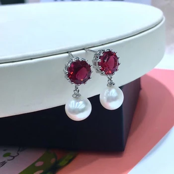 New Arrival S925 Silver Pearl Earrings Findings Stud Earrings Settings Mountings Parts Mounts for Wedding Gift Bridal Women
New Arrival S925 Silver Pearl Earrings Findings Stud Earrings Settings Mountings Parts Mounts for Wedding Gift Bridal Women