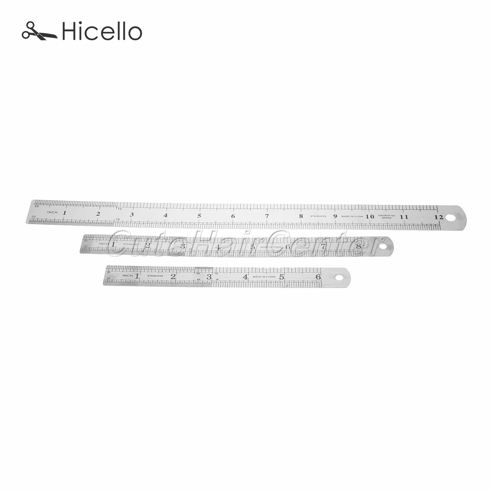 Stainless Steel Ruler 15/20/30 cm 6/8/12 inch Metric Metal Straight Precision Double Sided Measuring tool Sewing tool Hicello
Stainless Steel Ruler 15/20/30 cm 6/8/12 inch Metric Metal Straight Precision Double Sided Measuring tool Sewing tool Hicello