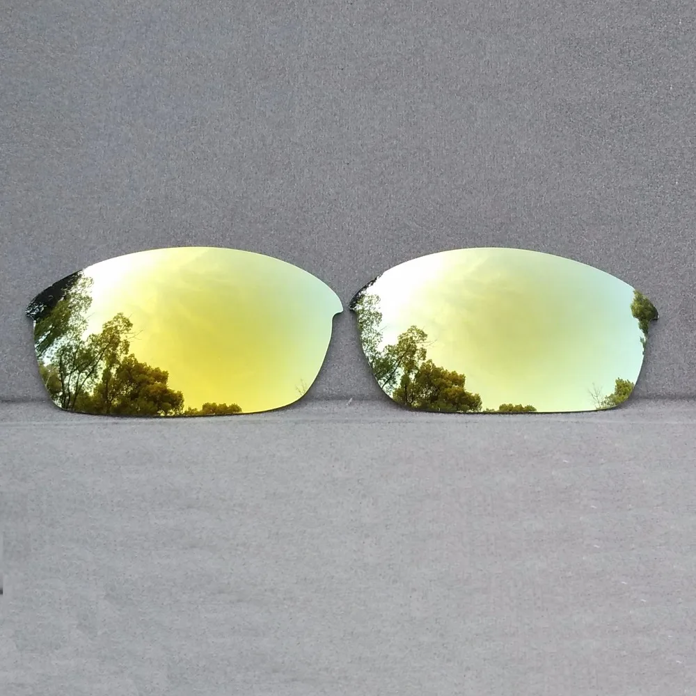 Polarized 24K Gold Mirror Replacement Lenses for Flak Jacket Frame 100% UVA & UVB Anti-Reflective
Polarized 24K Gold Mirror Replacement Lenses for Flak Jacket Frame 100% UVA & UVB Anti-Reflective