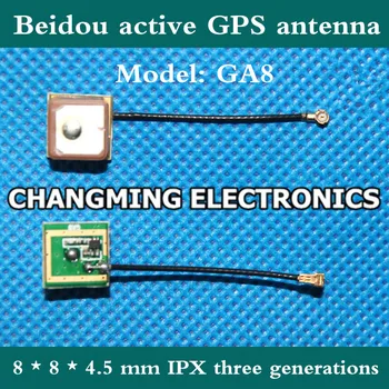 8*8*4.5mm GA8 thin small Active antenna GPS compass watch Gain 20 db(working 100% Free Shipping) 1PCS
8*8*4.5mm GA8 thin small Active antenna GPS compass watch Gain 20 db(working 100% Free Shipping) 1PCS