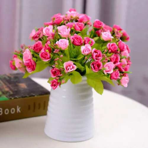 2019 1 Bouquet 21 Head Artificial Fake Silk Bouquet Rose Flower Home Room Wedding Party Decor Festival Accessories
2019 1 Bouquet 21 Head Artificial Fake Silk Bouquet Rose Flower Home Room Wedding Party Decor Festival Accessories