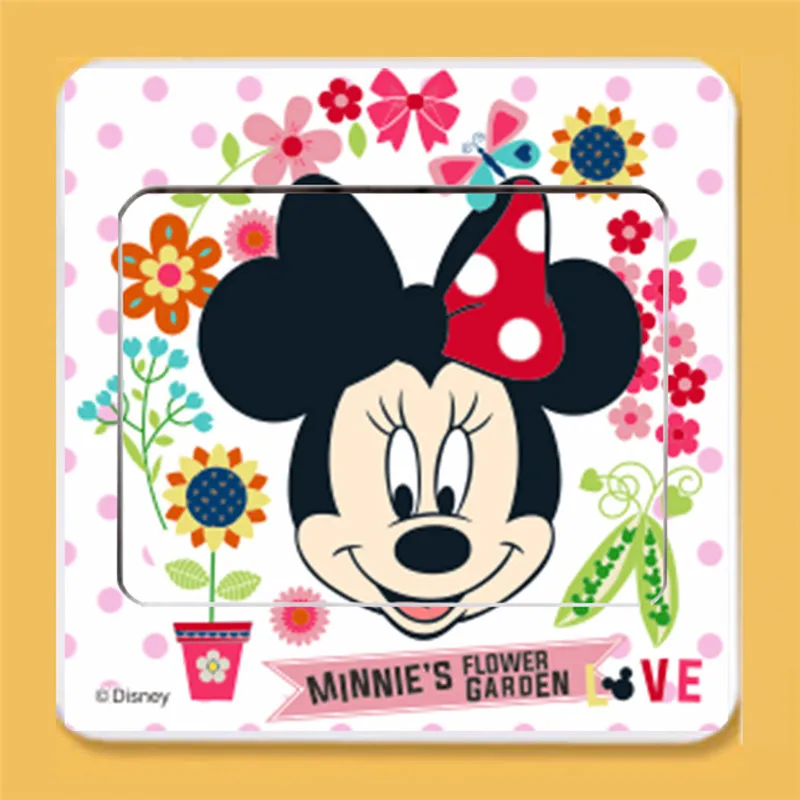 6pcs/lot Mickey & Minnie Switch Stickers Kids Gift Diy Cartoon Animals Wall Art Decals Peel And Stick Girls Room Decoration
6pcs/lot Mickey & Minnie Switch Stickers Kids Gift Diy Cartoon Animals Wall Art Decals Peel And Stick Girls Room Decoration