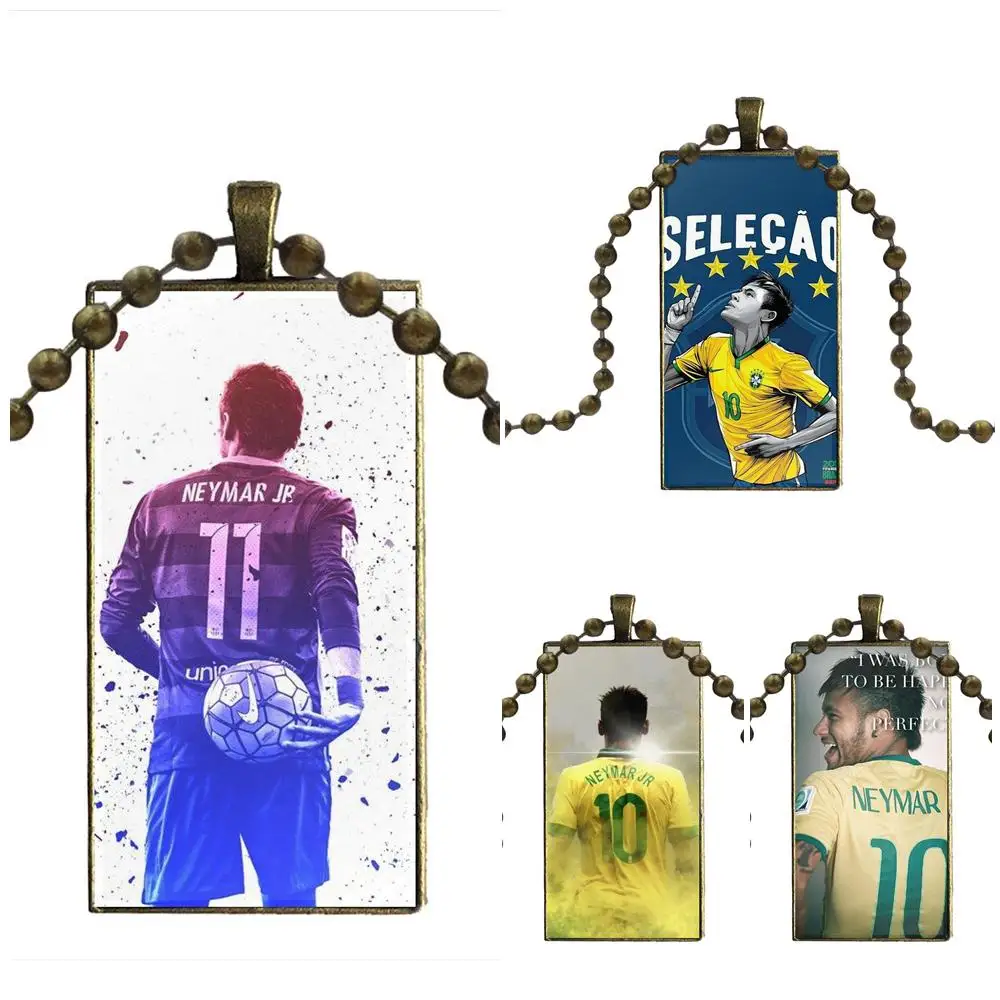 EJ Glaze For Girls Gift Brazil Neymar Jr Wallpaper Glass Pendant Necklace Handmade Half Pendant Rectangle Necklace
EJ Glaze For Girls Gift Brazil Neymar Jr Wallpaper Glass Pendant Necklace Handmade Half Pendant Rectangle Necklace