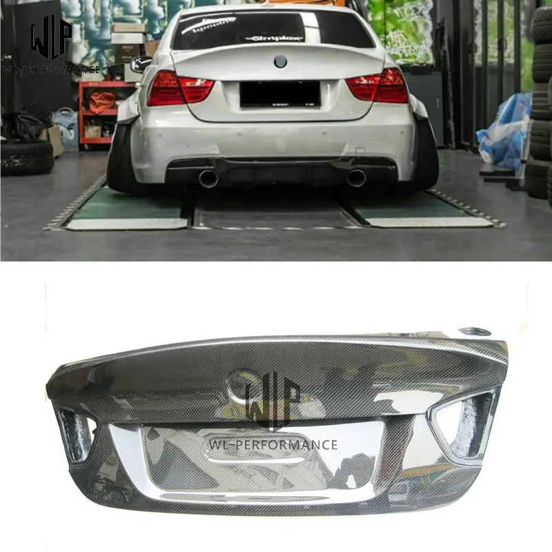 For 3 series E90 320i 325i Carbon Fiber Rear trunk lid Hood Bonnets car body kit 2005-2011
For 3 series E90 320i 325i Carbon Fiber Rear trunk lid Hood Bonnets car body kit 2005-2011