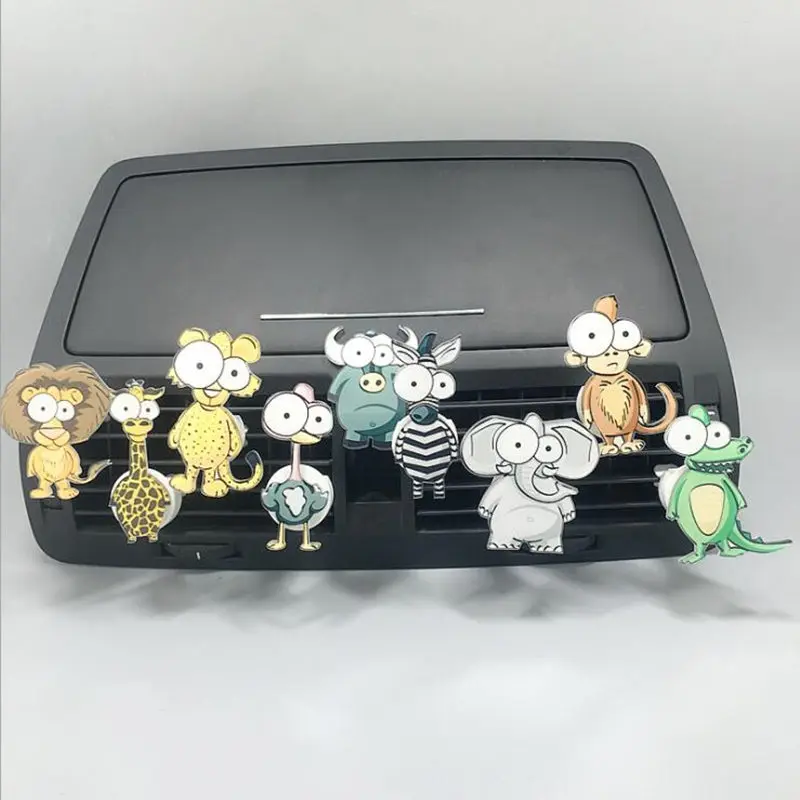 Car Ornament Cute Cartoon Animal Modeling Auto Air Conditioner Outlet Decoration Perfume Clip Air Freshener Car Tuyere Fragrance
Car Ornament Cute Cartoon Animal Modeling Auto Air Conditioner Outlet Decoration Perfume Clip Air Freshener Car Tuyere Fragrance