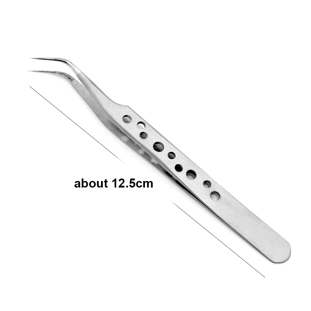 5PCS Vetus Tweezers Plier for eyelash Jewelry IC SMD SMT Stainless Steel forceps 