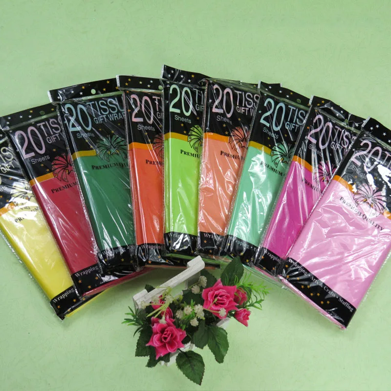 Color Tissue Wrapping Papers Craft Paper Roll Wrapping Christmas Gift Clothing Packing Material
Color Tissue Wrapping Papers Craft Paper Roll Wrapping Christmas Gift Clothing Packing Material