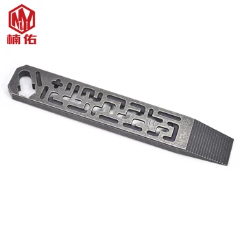 EDC Mini Pocket Tool Titanium Colorful Crowbar Multifunction Outdoor Equipment Portable Crowbar Wrench Tool
EDC Mini Pocket Tool Titanium Colorful Crowbar Multifunction Outdoor Equipment Portable Crowbar Wrench Tool