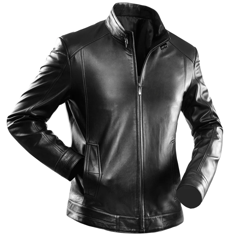 Genuine Leather Jacket Men Autumn Winter Jacket Men Real Sheepskin Coat Streetwear Motorcycle Jackets Plus Size F-ML-822 MY1775
Genuine Leather Jacket Men Autumn Winter Jacket Men Real Sheepskin Coat Streetwear Motorcycle Jackets Plus Size F-ML-822 MY1775