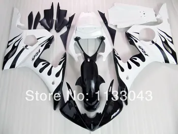 7 Gifts+ Black flame white fairings for Yamaha YZF-R6 2003 2004 2005 YZF R6 YZF 600 R6 03 04 05 2003-2005 fairing set #AT55
7 Gifts+ Black flame white fairings for Yamaha YZF-R6 2003 2004 2005 YZF R6 YZF 600 R6 03 04 05 2003-2005 fairing set #AT55