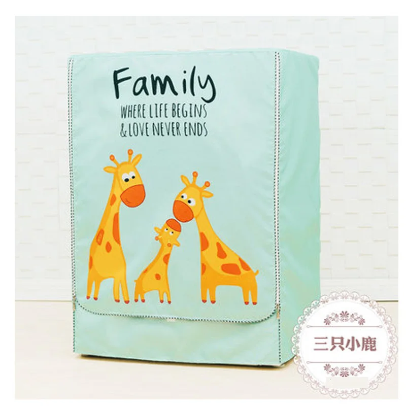 Washing Machine Cover Cartoon Silver Coating Oxford Cloth Home Sunscreen Washer Dryer Polyester Roller Dust Cover
Washing Machine Cover Cartoon Silver Coating Oxford Cloth Home Sunscreen Washer Dryer Polyester Roller Dust Cover