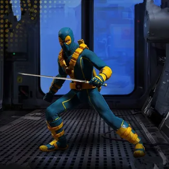 Mezco Marvel Deadpool X-Men Blue Ver Super Hero One:12 Collective BJD Figure Toys 16cm
Mezco Marvel Deadpool X-Men Blue Ver Super Hero One:12 Collective BJD Figure Toys 16cm