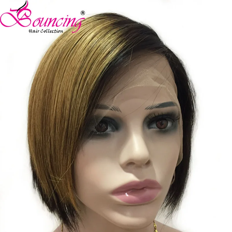 Bouncing Hair Straight Short Pixie Cut Wigs With Highlight #27 Lace front Wigs Brazilian Human Hair Free Shipping
Bouncing Hair Straight Short Pixie Cut Wigs With Highlight #27 Lace front Wigs Brazilian Human Hair Free Shipping