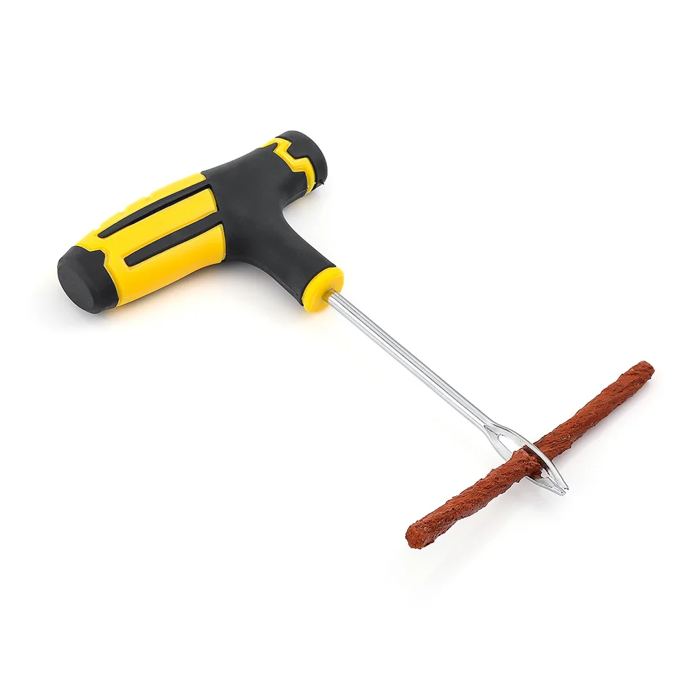 Car Tire Repair Tool Tire Repair Kit Studding Tool Set Auto Bike Tubeless Tire Tyre Puncture Plug Garage Car Accessories