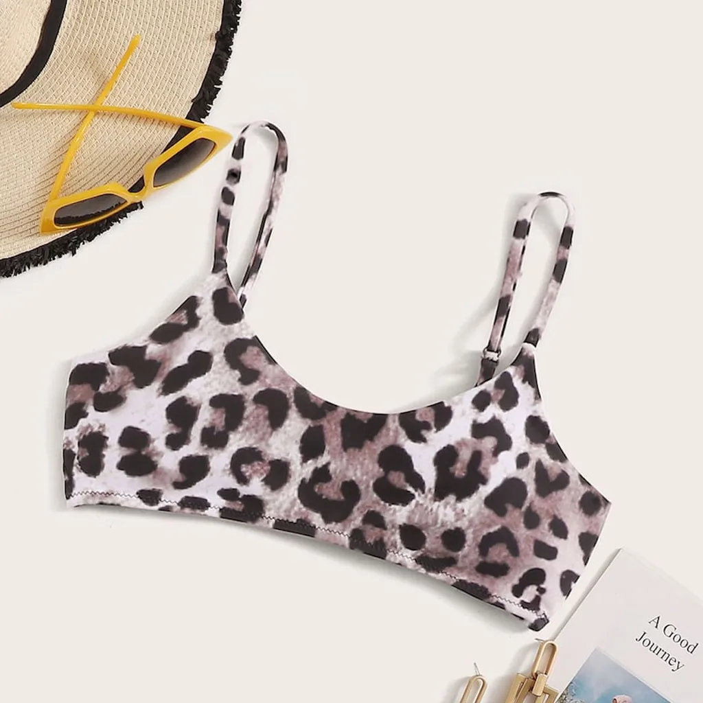ISHOWTIENDA Sexy Leopard Bra Women Separate Swimsuit Women Sexy Bikini Leopard Print Swimwear Bathing Beachwear Swimming Top
ISHOWTIENDA Sexy Leopard Bra Women Separate Swimsuit Women Sexy Bikini Leopard Print Swimwear Bathing Beachwear Swimming Top