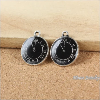 35PC new fashion enamel charm clock pendant Tibetan silver fit for necklace DIY jewelry findings 20103
35PC new fashion enamel charm clock pendant Tibetan silver fit for necklace DIY jewelry findings 20103
