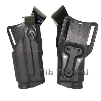 Tactical Light Bearing Glock Pistol Holster Quick Release Waist Belt Holster For Glock 17 19 22 23 31 32
Tactical Light Bearing Glock Pistol Holster Quick Release Waist Belt Holster For Glock 17 19 22 23 31 32