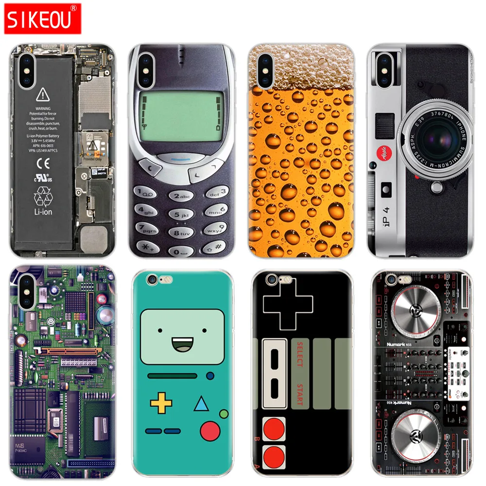 Case For Iphone 6 X 8 7 6s 5 5s SE Plus 10 case soft Silicone Cover phone coque shells Vintage Tape Camera Gameboy
Case For Iphone 6 X 8 7 6s 5 5s SE Plus 10 case soft Silicone Cover phone coque shells Vintage Tape Camera Gameboy