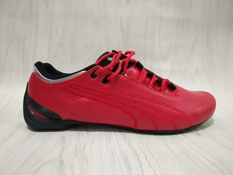

PUMA SF DRIFT CAT 7 ROSSO CORSA Genuine Leather low shoes RED/WHITE/BLACK F1 RACING MEN'S Flip floppy shoes SIZES EUR39-45