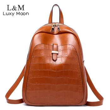 Women Backpack Leather Backpacks For Girls Teenagers School Bag Ladies Shoulder Bag Crocodile Prints Large Travel Backpack XA60H
Women Backpack Leather Backpacks For Girls Teenagers School Bag Ladies Shoulder Bag Crocodile Prints Large Travel Backpack XA60H