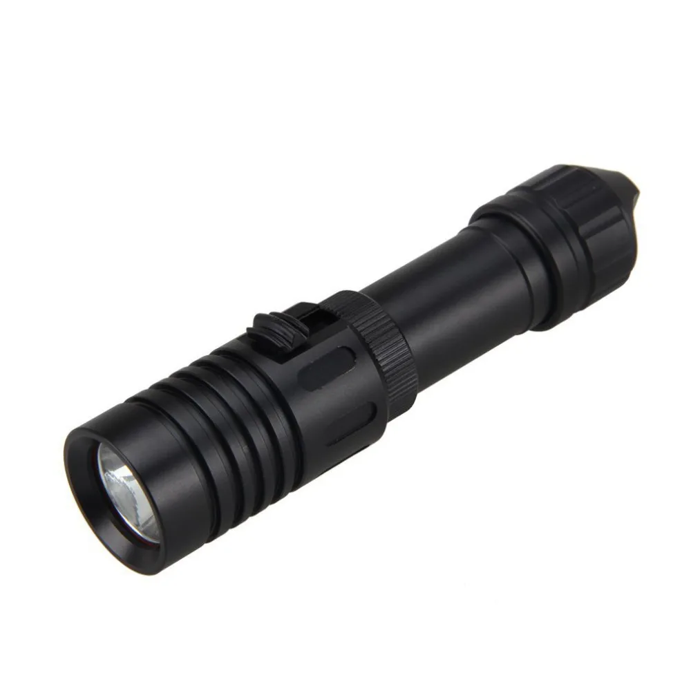 Фото 100meters LED Tactical Flashlight Led Torch Zoom Waterproof Light Rechargeable | Лампы и освещение