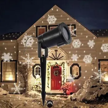 Waterproof Moving Snow Projector Lamps Snowflake LED Stage Effect Light for Christmas New year Party Light Garden Lamp
Waterproof Moving Snow Projector Lamps Snowflake LED Stage Effect Light for Christmas New year Party Light Garden Lamp