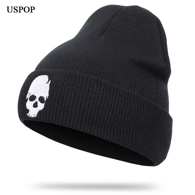 USPOP 2019 New Skullies for men knit skull beanies casual embroidered knit hat winter warm hats 
USPOP 2019 New Skullies for men knit skull beanies casual embroidered knit hat winter warm hats